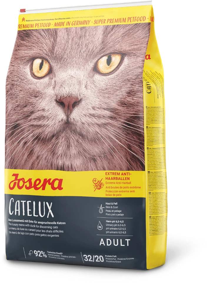 JOSERA Catelux (2 x 10 kg) | Mit Ente & Kartoffel für anspruchsvolle Katzen - Bild 1 von 1