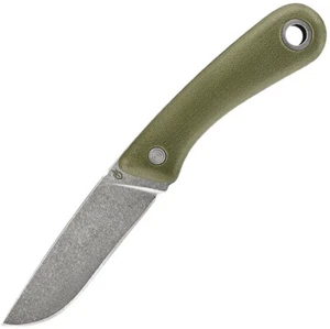 G3424 Gerber Spine Outdoor 7Cr17MoV Blade Green Rubberized Handle GFN Sheath - Bild 1 von 5