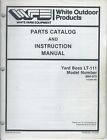 Lawn Tractor Manual - White - LT-111 Yard Boss - Instruction Parts c1977 (LG209)