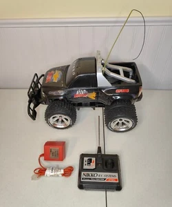 TESTED Nikko Big Dooley Chevy Truck 1/10 RC Remote Control Off Road Car Dually - Picture 1 of 24