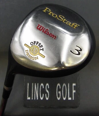 Left Handed Wilson Pro Staff 3 Wood Regular Steel Shaft Wilson Grip - Image 1 of 4