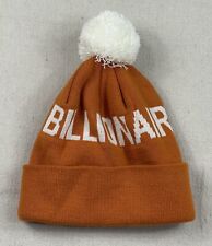Billionaire Boys Club Hat Beanie Winter Ski Dark Orange Skater Surf Streetwear