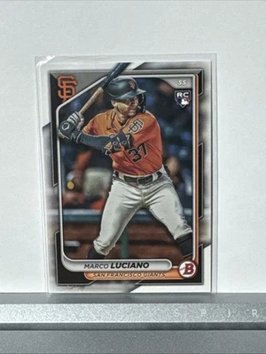 Marco Luciano 2024 Bowman #18 RC San Francisco Giants - Image 1 of 4