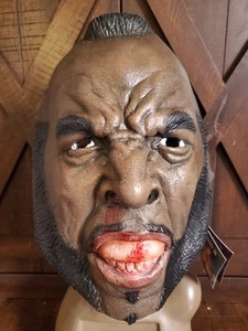 Rocky III Mr T As Clubber Lang Juegos con disfraces Máscara de Halloween Boxeo Lucha Libre Profesional WWF - Imagen 1 de 23