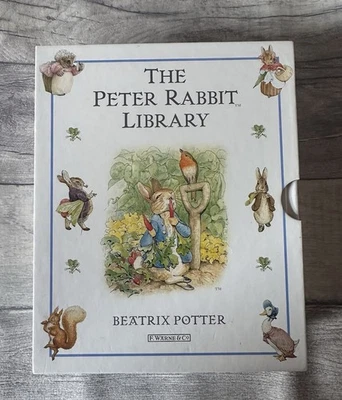 Beatrix Potter Peter Rabbit Library Box Set 10 Book Collection Christmas Present - Image 1 of 4