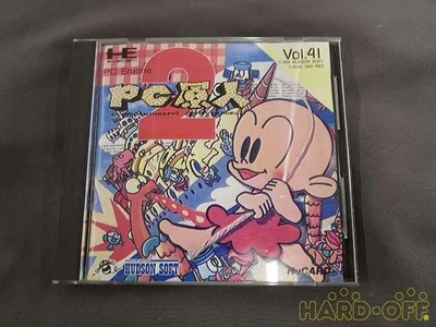 PC Engine PC Genjin 2 TurboGrafx-16 1991 Japan Region Bonk's Revenge Tested - Image 1 of 3