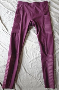 Lagenlook 8 Qwick Dry Damen Leggings Burgundry Gr. Medium Neu ohne Etikett - Bild 1 von 13