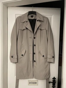 M&S Pebble Trench Coat Size 16 Belt VGC Beige Marks Spencer - Picture 1 of 9
