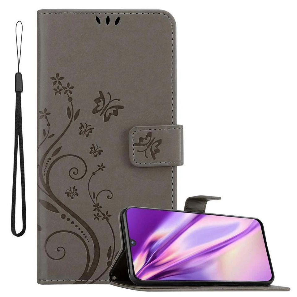 Case for Samsung Galaxy M30 Phone Cover Protection Flower Book Wallet - Image 1 of 1