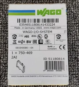 New In Box WAGO 750-469 PLC Module 750-469 750-469 - Picture 1 of 4