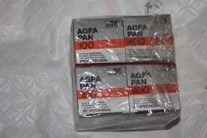 4- Agfapan 400 Professional, 400 & 100 ASA, 4-36 Belichtungsrollen abgelaufen - Bild 1 von 3