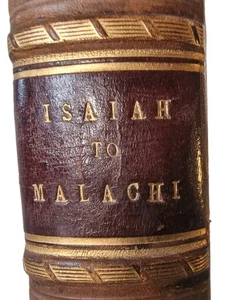 Henry & Scott Commentary upon the Holy Bible | Isaiah - Malachi | 1834 - Picture 1 of 24