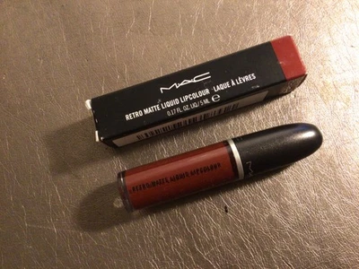 MAC Retro Matte Liquid Lipcolour Lipstick ~  #116 Carnivorous ~  .17 oz ~ NIB - image 1 of 3