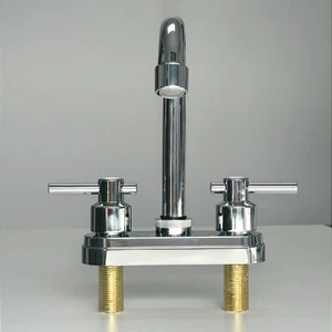 Bathroom RV Faucet Single Handle Vanity Sink Tap Water Stainless Steel Plastic - Picture 1 of 14