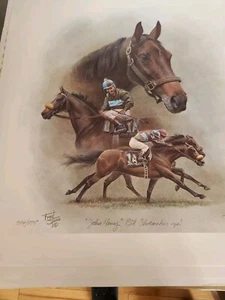 Fred Stone - “John Henry” Bill Shoemaker Up! - Limited Edition Print (394/595) - Picture 1 of 2