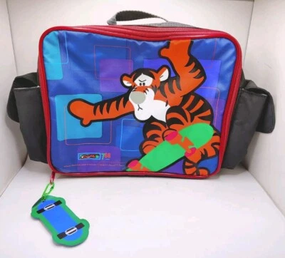 Bolso aislante vintage Disney Tigger T68 Fearless bolsillos de monopatín años 90 nuevo con etiquetas Foto 1 de 4