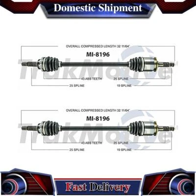 Соединение приводного вала задней оси TrakMotive для Eagle Talon 1995 1996 1997 1998 - Изображение 1 из 2