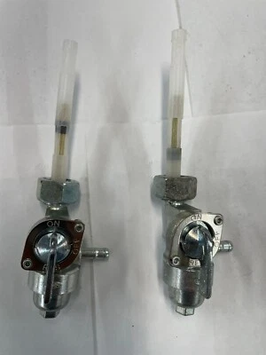 2X HONDA ATC 350X 1985-1986 NEW 18MM FUEL PETCOCK CYCLE CRAFT BRAND - Image 1 of 4