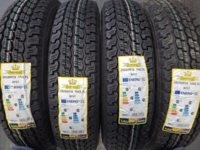 TRENO COMPLETO 4 PNEUMATICI SUV JEEP 205/80 R16 104S XL IMPERIAL RF07 GOMME 4X4