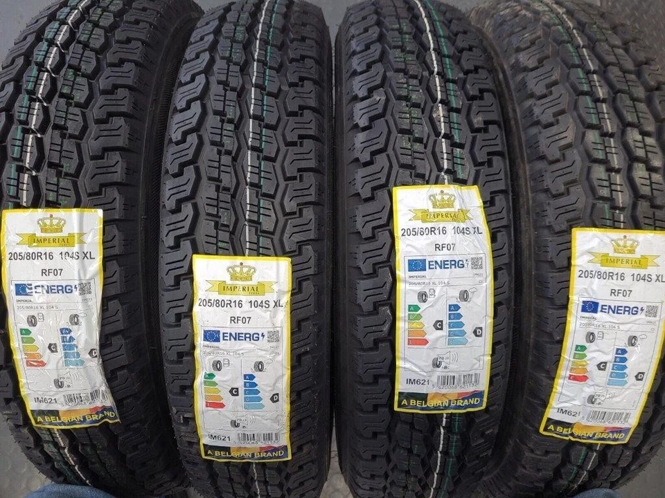 TRENO COMPLETO 4 PNEUMATICI SUV JEEP  205/80 R16 104S XL IMPERIAL RF07 GOMME 4X4 - Immagine 1 di 2
