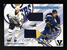 2001 ITG Be A Player Update Travel Plans Jerseys Vault Black 1/1 Doug Weight 0c3