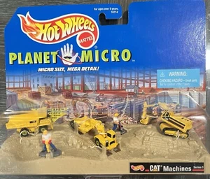 Hot Wheels Planet Micro CAT Machines Series 1 NEW Vintage 1997 RARE NOS HTF - Picture 1 of 3