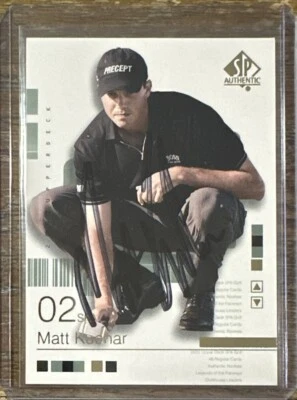 2002 Upper Deck SP Authentic Golf Card #17 Matt Kuchar Autographed Auto Signed  - Image 1 of 2