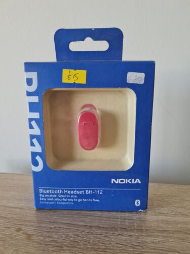 Nokia BH-112 Bluetooth Headset Red