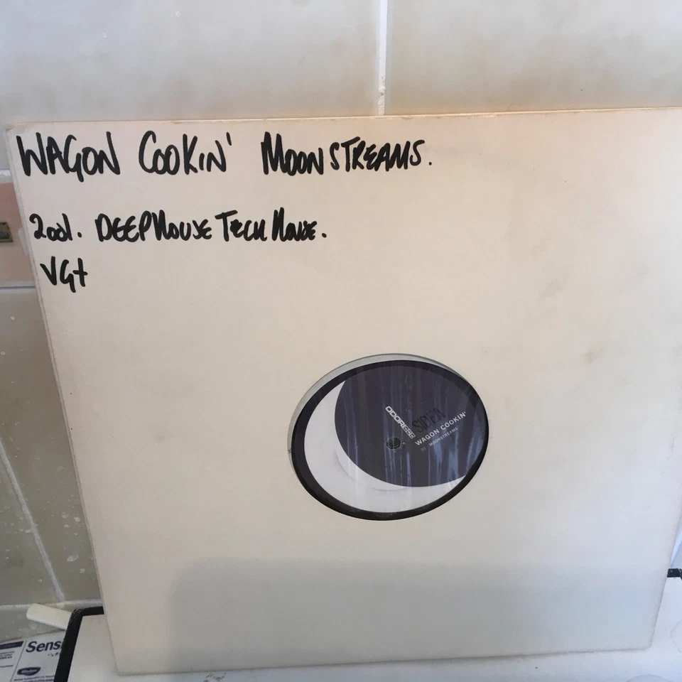 12" Vinyl Record Wagon Cookin' – Moonstreams Deep House Tech Garage DJ Club EDM - Image 1 of 1