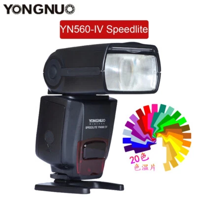 Yongnuo YN560IV Speedlite 2.4G Inalámbrico Radio Maestro Estudio Cámara Flash Luz   Foto 1 de 4