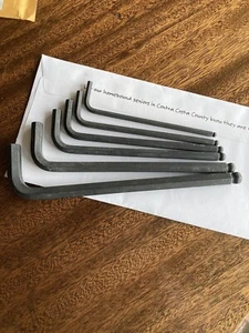 Bondhus Ball End 6 Piece Long Allen Wrench Set - Picture 1 of 4