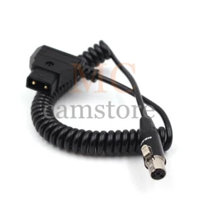 Cable de alimentación hembra D-tap a 4 pines Mini XLR, para monitor ARRI TVLogic - Imagen 1 de 4