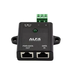 Alfa APOE03GS Redundant Industrial Gigabit PoE Injector with Surge Protection - Picture 1 of 5