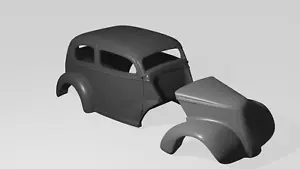 1/18 Kit Ford Anglia popular drag racing UNPAINTED - Picture 1 of 2