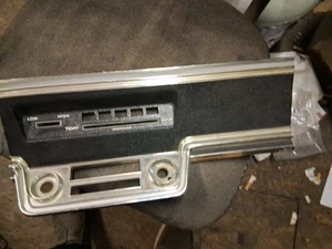 1967 Dodge Dart Radio Heat Ac Bezel Mint Recromed - Picture 1 of 8