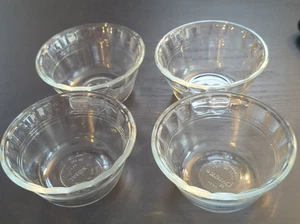 Menge 4 Pyrex - 463 - R-37 - Klarglas Obstschale Tasse - 6 Unzen - Bild 1 von 3
