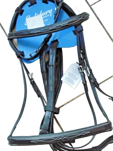 Salisbury blk/white X full flash bridle - Picture 1 of 11