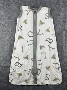 Burt’s Bees Baby Beekeeper Small 0-6 Months Sleep Sack Alphabet Organic Cotton - Picture 1 of 5