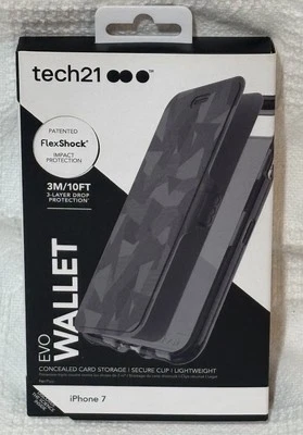 Tech21 Evo Wallet Case W/Card Slots For iPhone 7 “nice case” - Image 1 of 4