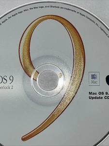 Apple Mac OS 9  9.2.1 CD  #1Z691-3283-A Featuring Sherlock 2 - Picture 1 of 8