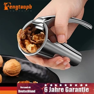 Nussknacker Werkzeug Metall Haselnuss Walnuss Öffner Zange Küche Multifunktional - Bild 1 von 7