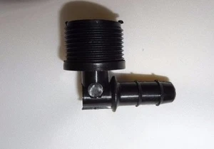 Codo macho de riego de púas 12 mm - 3/4" hilo BSP. Paquete de 4 - Imagen 1 de 3