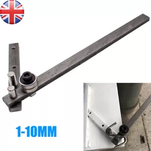 Manual Reinforced Flat Iron Bender 1-10MM Iron/Steel/Copper Wire Bending Tool UK - Picture 1 of 11