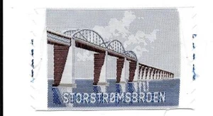 Storstromsbroen Bridge Zealand Falster Denmark Danmark Woven Travel Patch - Bild 1 von 1