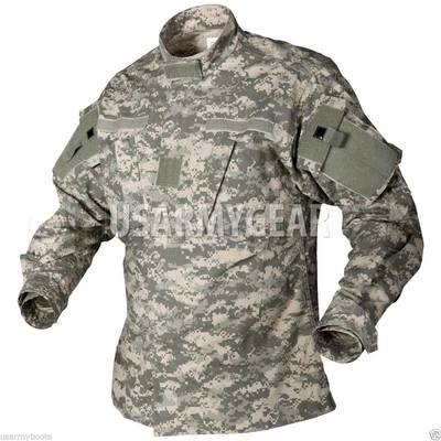 New US Army Military Acu Digital Combat Uniform Shirt Top Jacket Blouse - Image 1 of 4