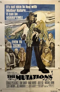 THE MUTATIONS Original One Sheet Movie Poster - 1974 - VERY RARE! - Picture 1 of 10