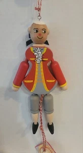 Vtg Handmade Articulated Wood Puppet Jumping Jack Original M Gschnitzer Austria - Picture 1 of 10