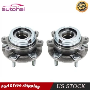 2* Cojinete de cubo de rueda delantera para Nissan Altima Máxima Murano 2009-2016 2017 2018 - Imagen 1 de 11