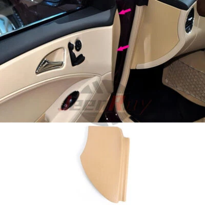 ☆ Cubierta de panel de puerta delantera izquierda beige para Mercedes C219 CLS & CLS AMG 2006-2011 Foto 1 de 4