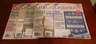 Lot of 6 JUST CROSS STITCH Magazines 2022- Entire Year